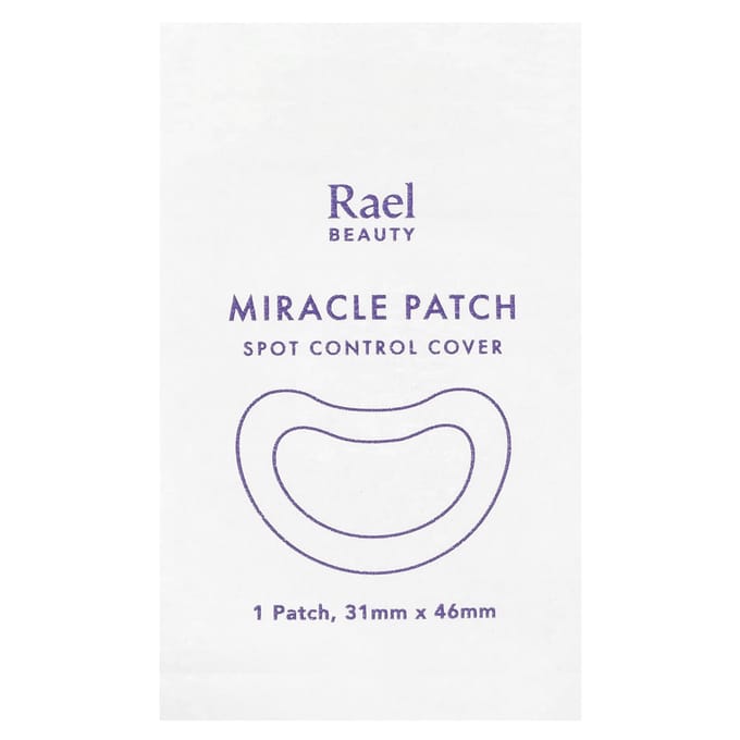 Rael, miracle patch, spot control cover, 10 patches white