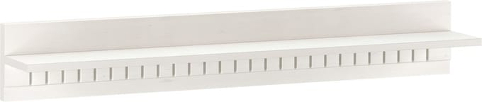 Cubrix-Wandplanken - 90 cm - Wit Grenen