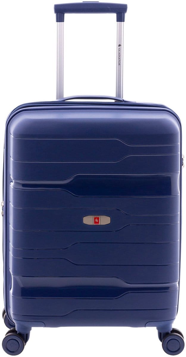 Gladiator Boxing S Handbagage Koffer - Exp - 55 cm - TSA slot - Donkerblauw
