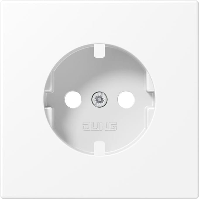 Jung Bedieningselement/Centrale Plaat Schakelmateriaal - LS1520PLWWM - E26VM