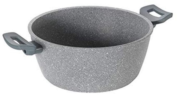 Kookpan 24 cm met Antiaanbaklaag en Soft-Touch Handgreep