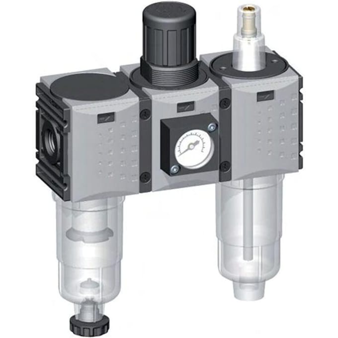 FRL G1/4'' 800l/min 0,5-10,0bar/7-145psi Futura 0