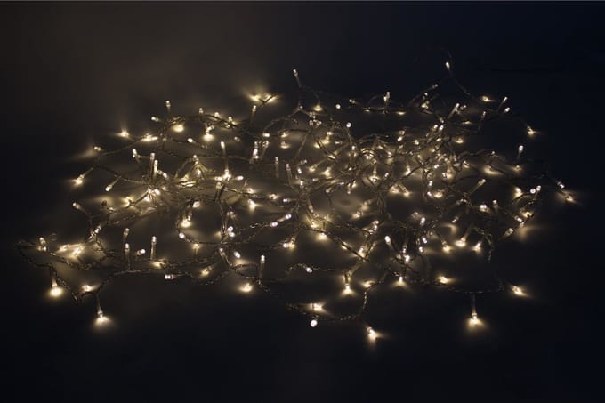 Benson Lichtsnoer met twinkle effect - 240 LED - Warm wit - 16.8 meter - IP44
