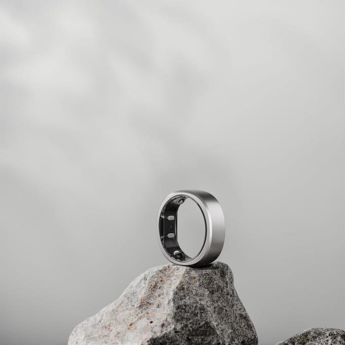 Ringconn Smart Ring Gen 2 - Maat-#12 - Kleur: Zilver