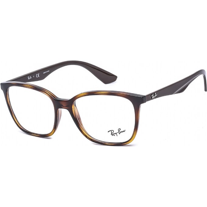 Ray-banbril RB7066 5577 Glanzende Havana 52 mm