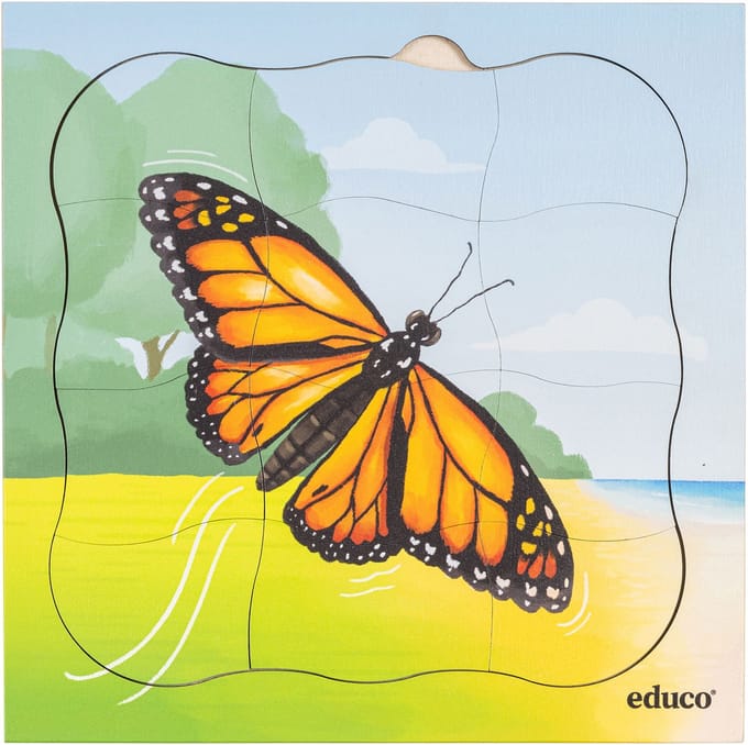 Groeipuzzel bos - Vlinder