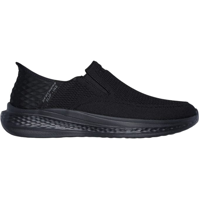 Skechers SLADE - DEACON Heren Instappers - Zwart