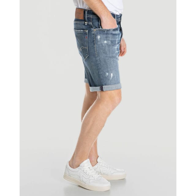 Replay Ma981q.000.141860r Korte Jeans Blauw 29 Man