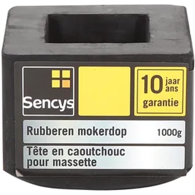 Sencys Rubberen Mokerdop Voor Moker Van 1kg