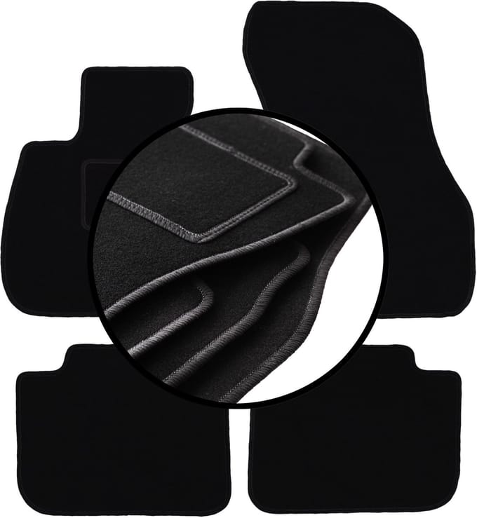 Complete set veloursmatten voor: BMW X1 F48 SUV (2015-2019)