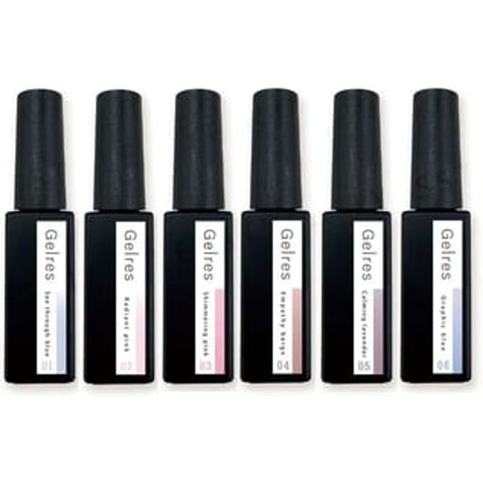 Beauty World - Gelres Base In Color 01 See Through Blue