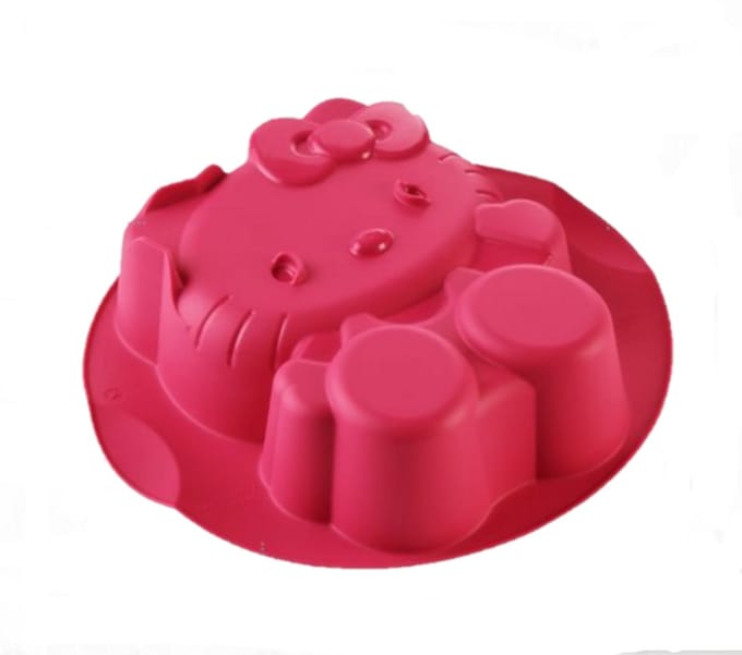 Tupperware Multiflex vorm Hello Kitty (oven-, magnetron-, koelkast- en diepvries-bestendig)