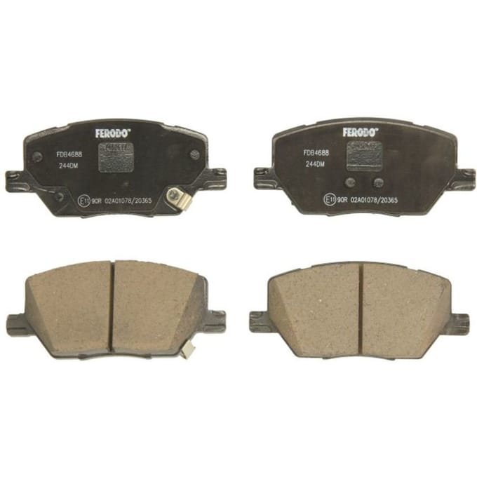 Remblokset FERODO FDB4688, voor