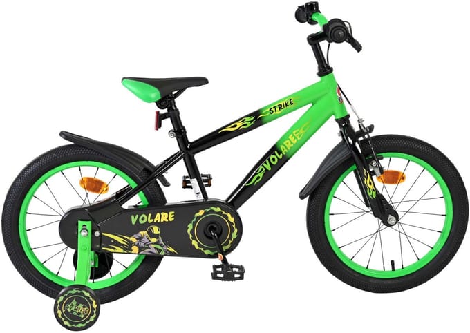 Volare Strike Kinderfiets - Jongens - 16 inch - Groen