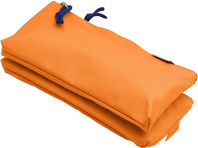 Oxford dubbele nonchalante hoes, polyester, oranje