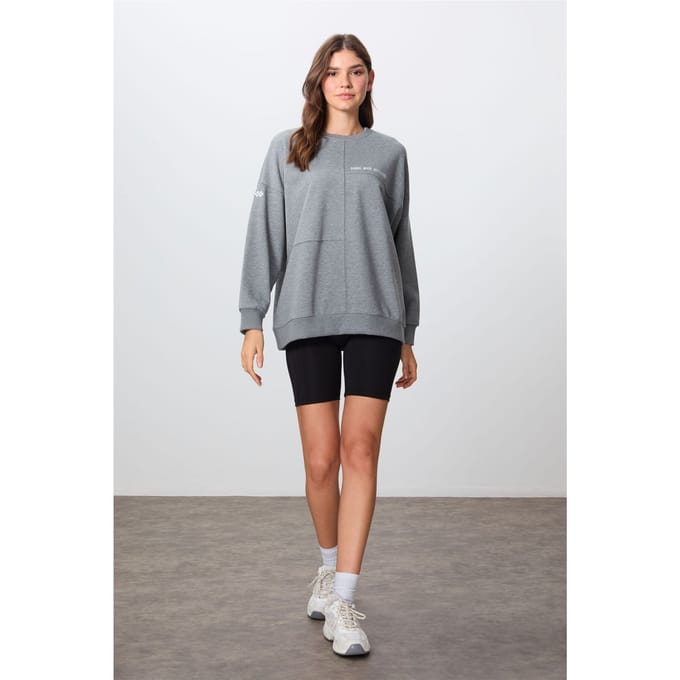 Oversized Crewneck Sweater