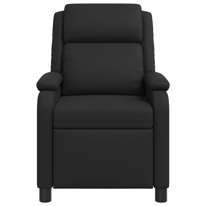vidaXL - Recliner - Zwart - Kunstleer