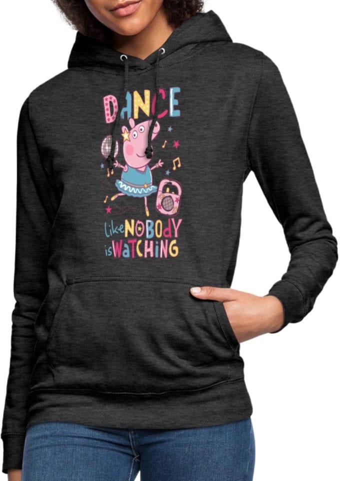 Peppa Pig Dancing Queen Hoodie Dames