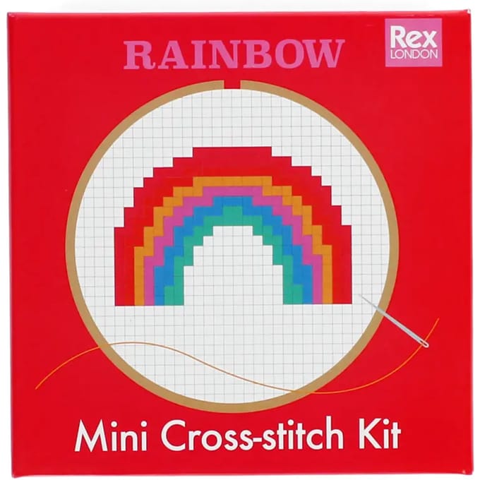 Kruissteek constructiespelletjes Rex London Arc-en-ciel