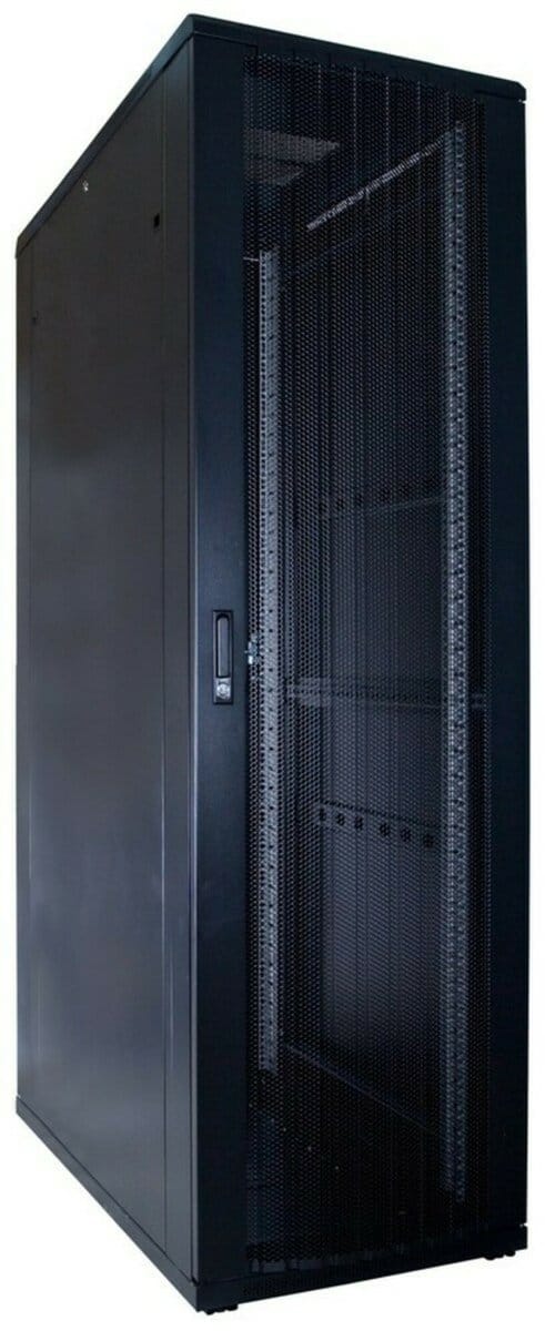DSIT 42U serverkast met geperforeerde deur 600x1200x2000mm (BxDxH) - serverbehuizing - serverrack - 19 inch