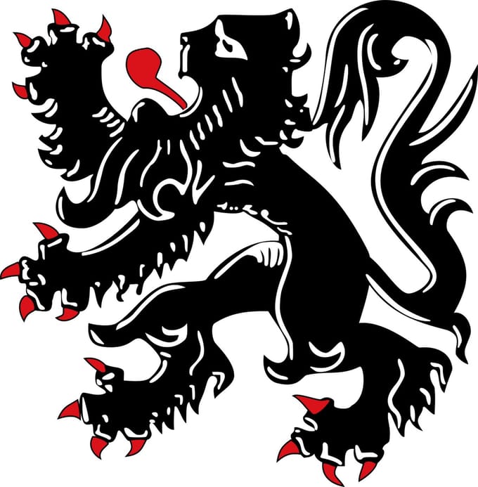 Vlag Edegem 200x300cm