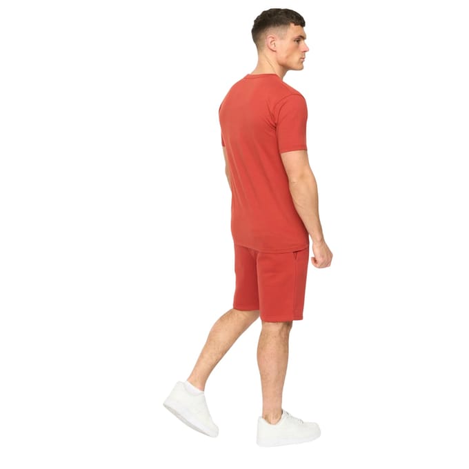 Crosshatch Heren Kensby T-Shirt (Rood)