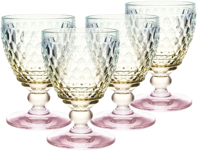 Wasserkelche Boston Pearl 250 ml Set van 4
