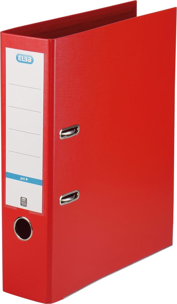 ELBA Smart Pro+ - Ordner - A4 - 80mm - rood - doos van 10 stuks