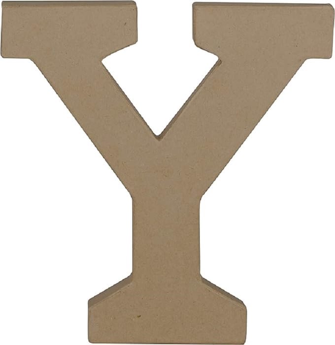 Decopatch Letter - 20 cm - Papier marche - Letter Y