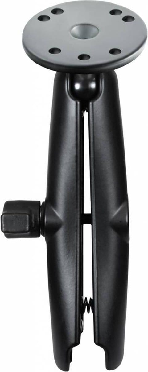 RAM Mount Klemarm Lang met Ronde Basis en B-Kogel (25 mm)