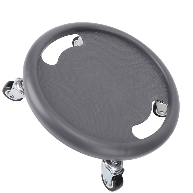 Schijfwiel Roller Trainer 360 Graden Rollend Verbeterde Krachtoefening Draagbaar Multifunctioneel gray
