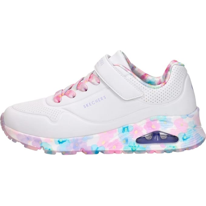 Skechers UNO GEN1 - FRESH BLOOMS Meisjes Sneakers - Wit