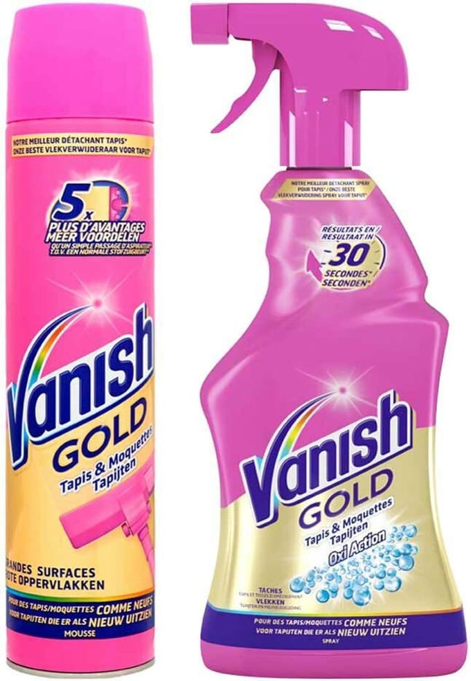 Vanish Vlekverwijderaar Tapijt en Bekleding Pakket