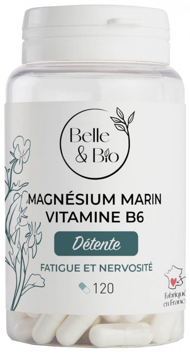Belle & Bio Marine Magnesium Vitamine B6 120 Capsules