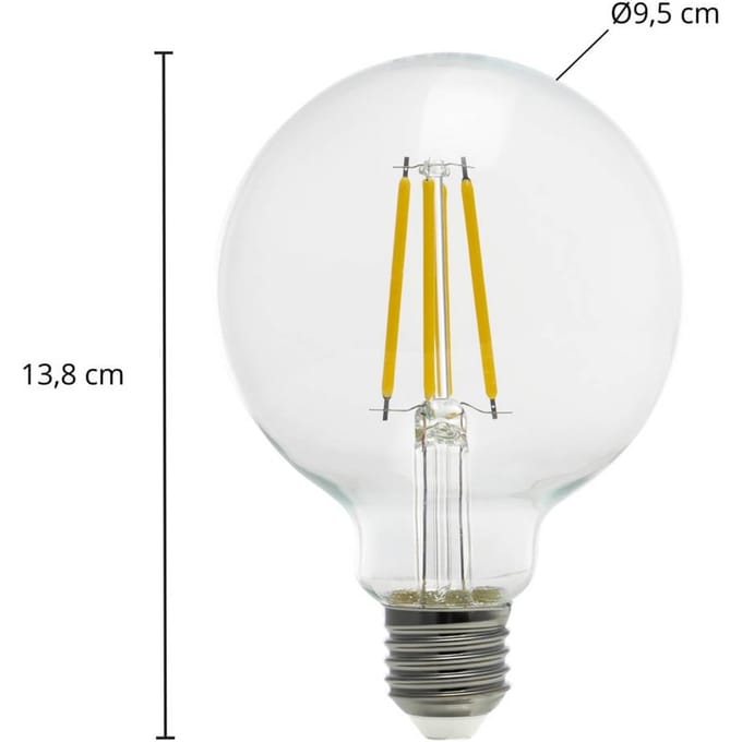 Arcchio LED filament lamp Globe G95 E27 3,8 W 2.700 K gloeilamp
