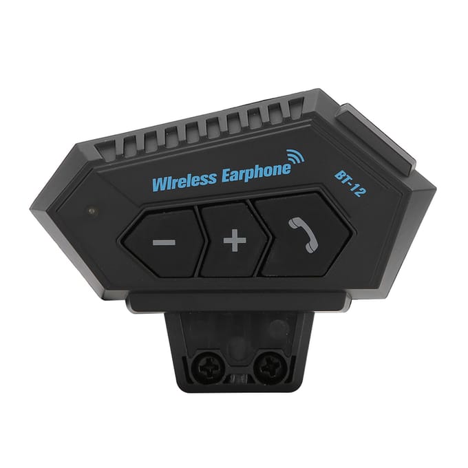 Motorhelm Koptelefoon Bluetooth 4.1+EDR CSR8635 Ruisonderdrukking Rijden Handsfree Headset black