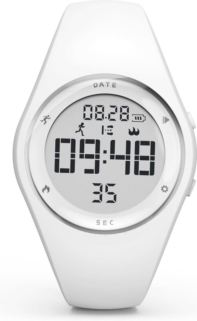 Smartwatch Kinderen - Stopwatch - Stappen - Waterdicht - Wit
