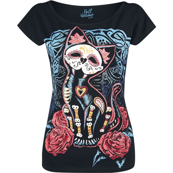 Full Volume by EMP T-shirt - Keep Me Going - M - voor Vrouwen - zwart