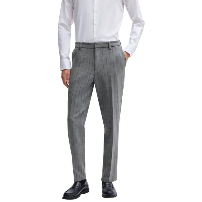 Hugo Boss Heren Slim Broek (Medium Grijs)