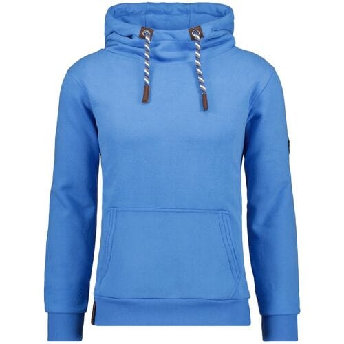 Ragman Trui Drawstring Hoodie Sweat Duivenblauw / male