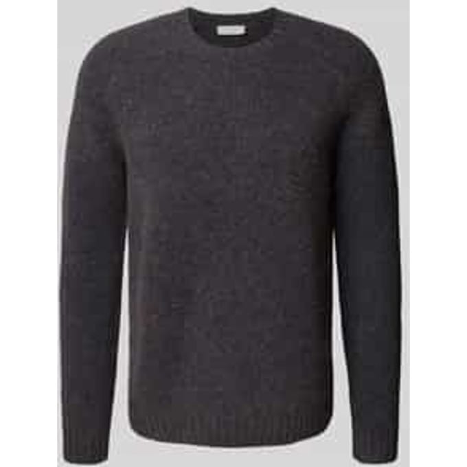 Gebreide pullover met alpacagehalte model 'Adryan'