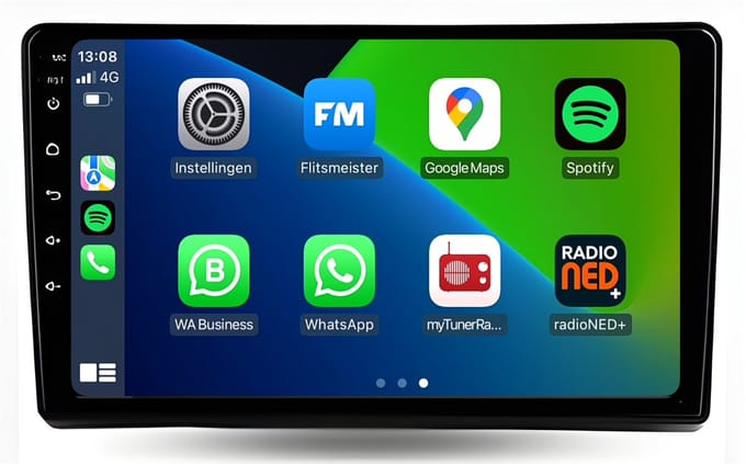 CarPlay autoradio geschikt voor Opel Astra H & Opel Zafira B | 2005 t/m 2014 | Android 13 | Draadloos Apple CarPlay & Android Auto | 2GB + 32GB | 8-Core processor | Davilon | 2025 model | 2005 2006 2007 2008 2009 2010 2011 2012 2013 2014 | Bluetooth