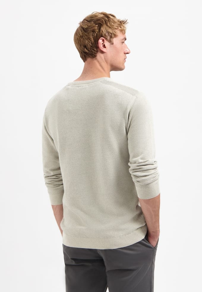 No Excess Pullover Crewneck Plated Structure Knit Kit  2XL
