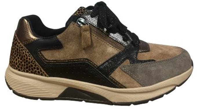 Gabor Rollingsoft Sneakers - Dames - Bruin - Maat:37½