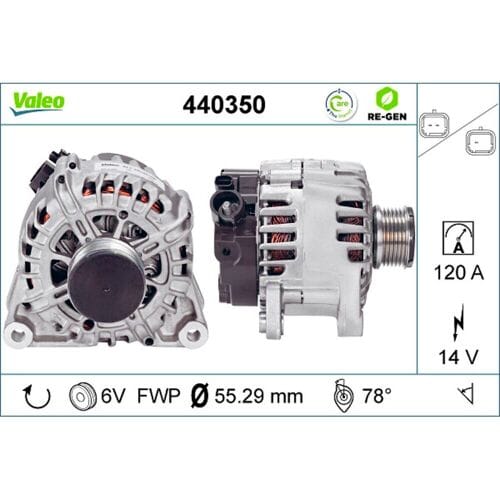 Driefasige generator VALEO RE-GEN - AT VALEO 440350