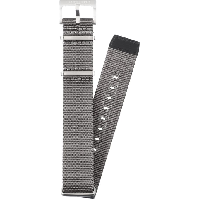 Hamilton Straps H690.765.116 Khaki Pilot Pioneer Horlogeband