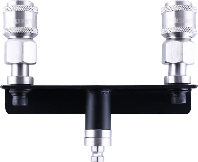Dubbele Dildo Opzetstuk Adapter Hismith Premium KlicLok