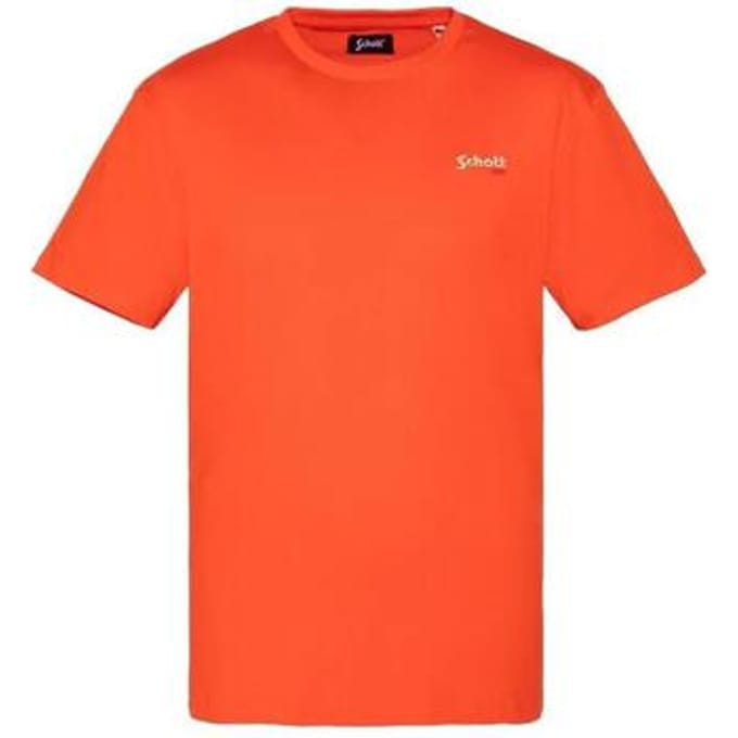 T-shirt Korte Mouw Schott EMB