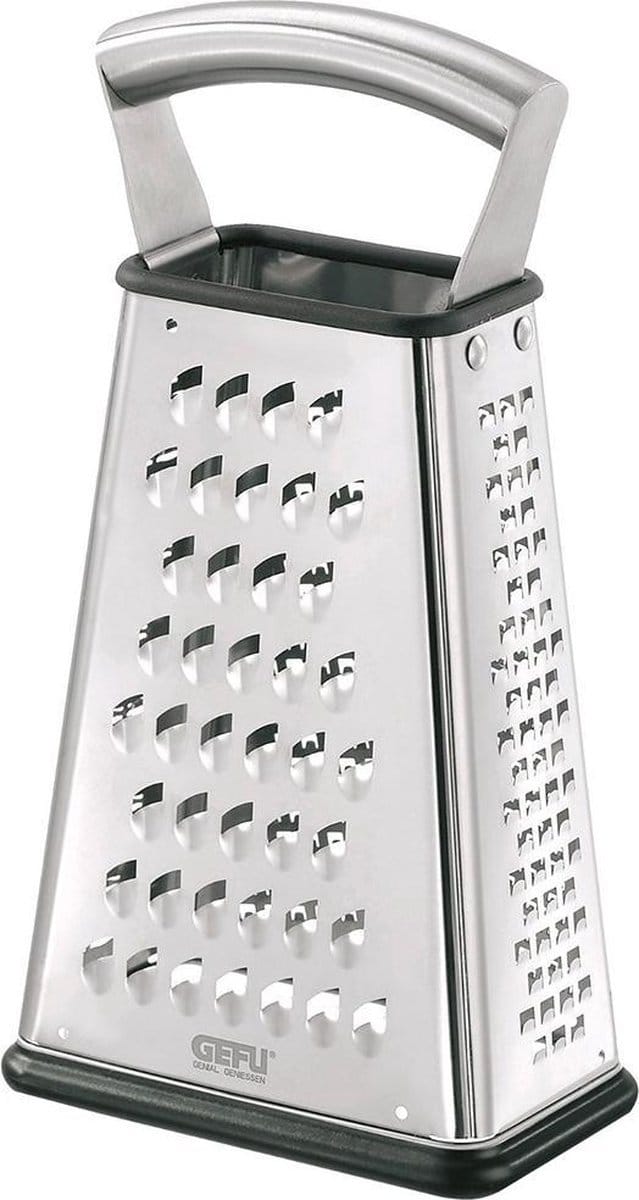 GEFU Vierkantrasp - RVS - Zilver