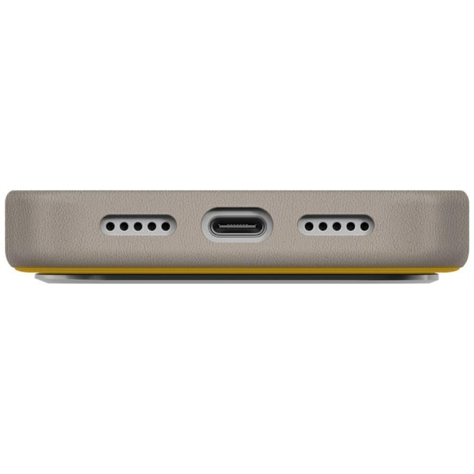 Hoesje Voor Iphone 17 Pro Uniq Lyden Ds - Magclick, Geel-Grijs, Behuizing, Case